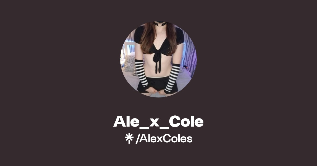 Ale_x_Cole - Find Ale_x_Cole Onlyfans - Linktree