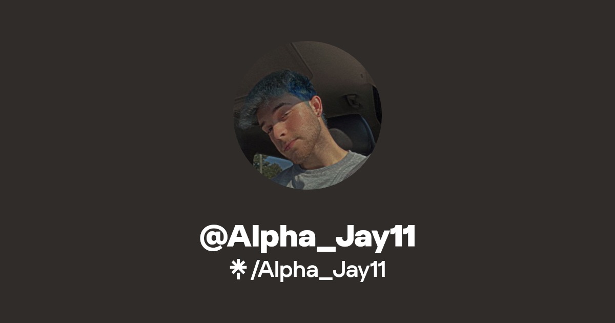 Alpha_Jay11 - Find @Alpha_Jay11 Onlyfans - Linktree