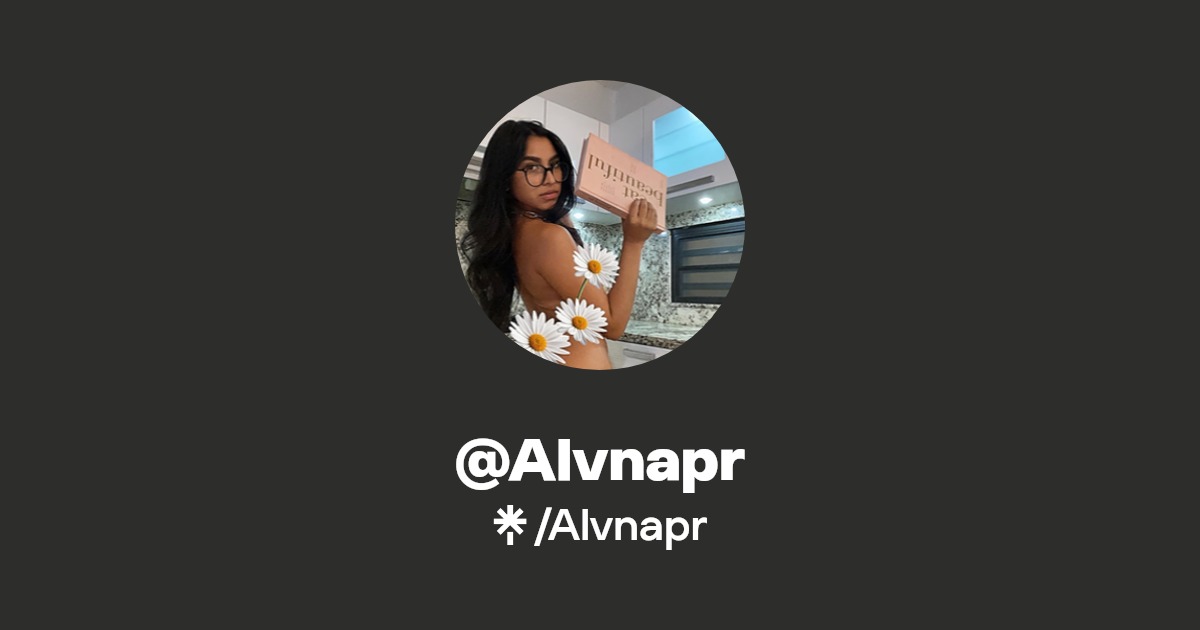 Alvnapr - Find @Alvnapr Onlyfans - Linktree