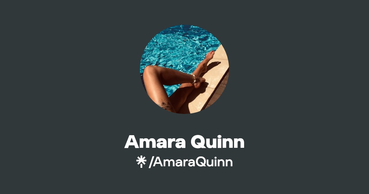 Amara Quinn - Find Amara Quinn Onlyfans - Linktree