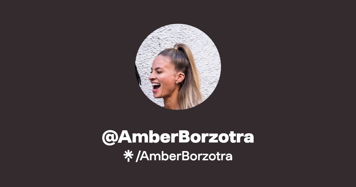 AmberBorzotra - Find @AmberBorzotra Onlyfans - Linktree