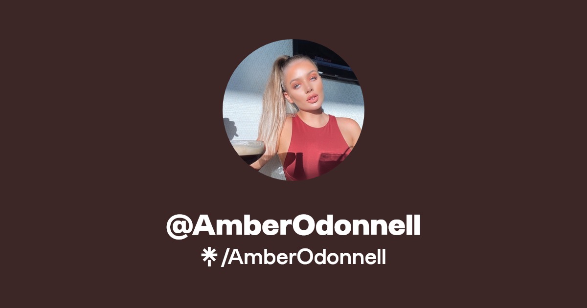 AmberOdonnell - Find @AmberOdonnell Onlyfans - Linktree