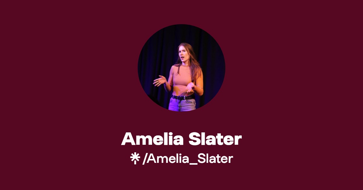 Amelia Slater Linktree