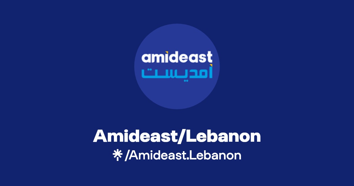 Amideast/Lebanon Instagram, Facebook, TikTok Linktree