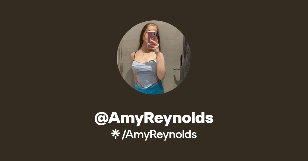 AmyReynolds | Instagram | Linktree