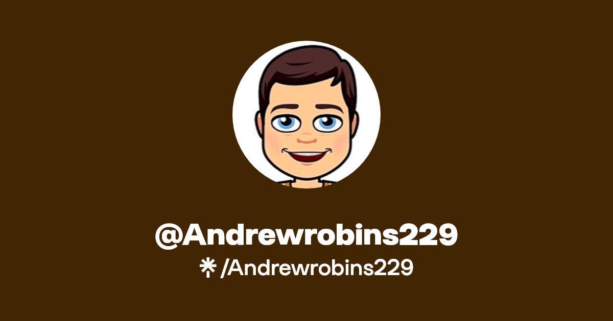 Andrewrobins229 | Instagram, TikTok | Linktree