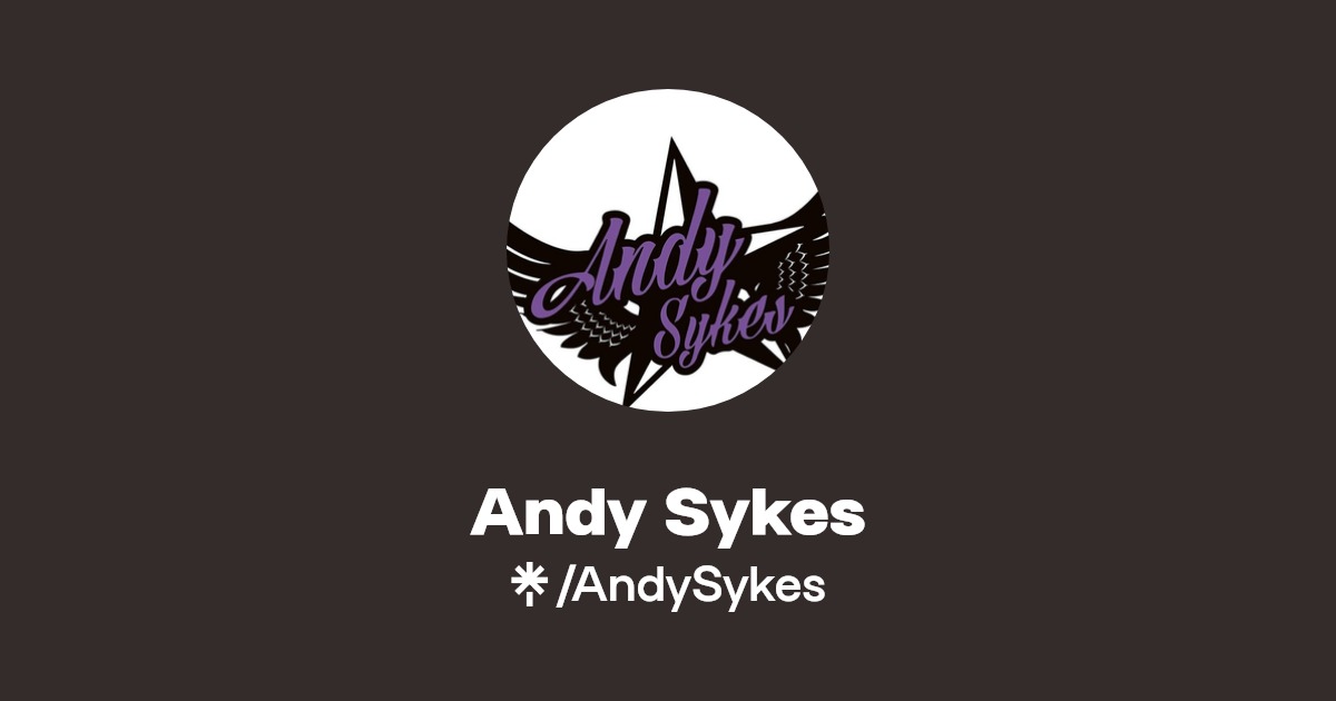 Andy Sykes Instagram, Twitch Linktree
