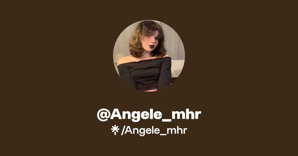 Angele_mhr - Find @Angele_mhr Onlyfans - Linktree