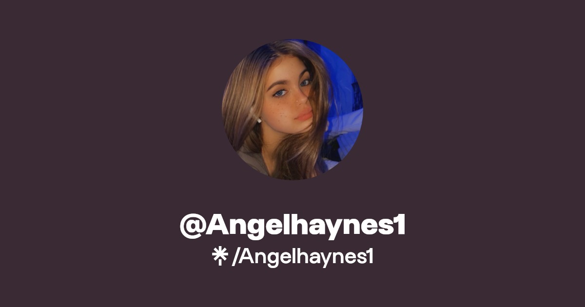 Angelhaynes1 - Find @Angelhaynes1 Onlyfans - Linktree