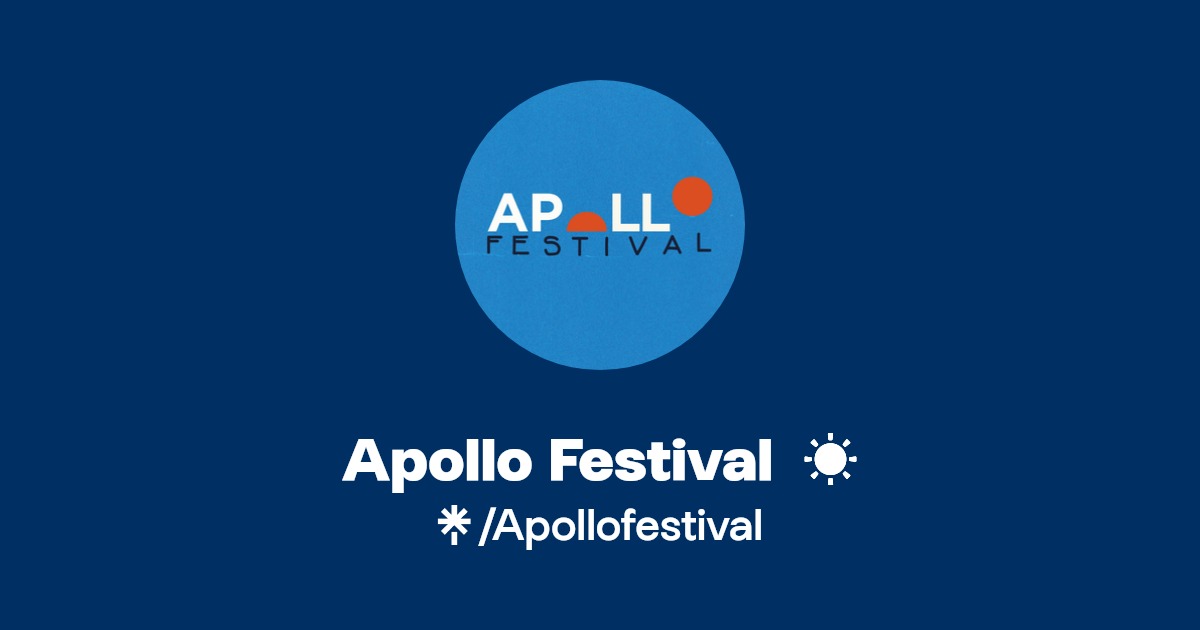 Apollo Festival ☀️ Instagram, Facebook Linktree