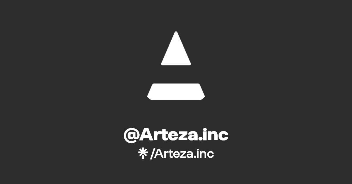 Arteza.inc Instagram, Facebook, TikTok Linktree