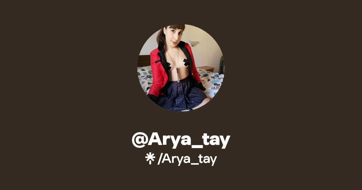 Arya_tay - Find @Arya_tay Onlyfans - Linktree