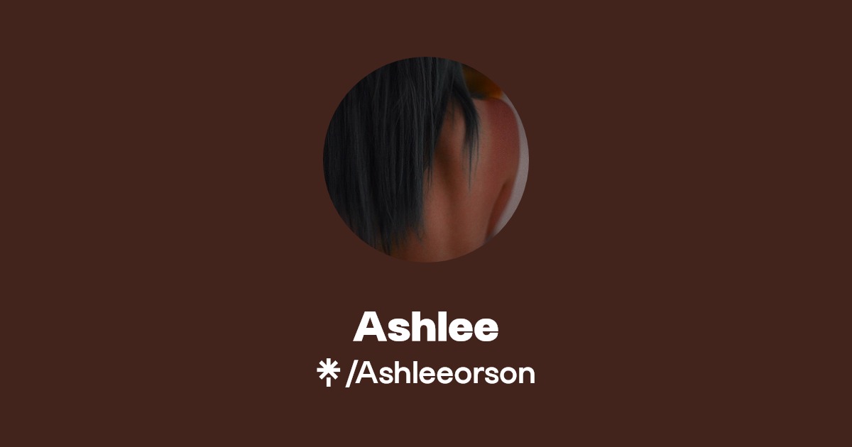 Ashlee - Find Ashlee Onlyfans - Linktree