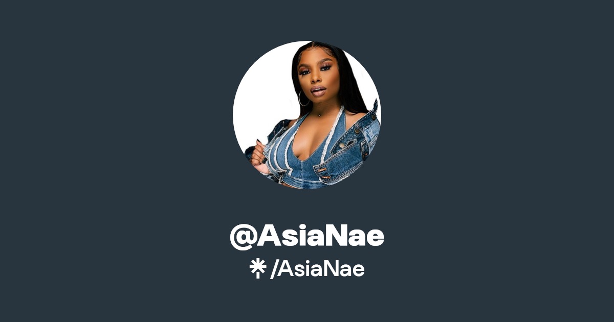 AsiaNae - Find @AsiaNae Onlyfans - Linktree