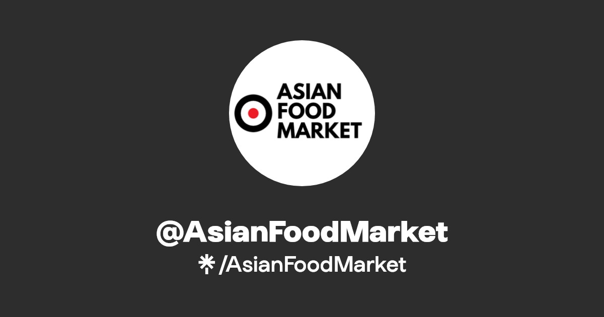AsianFoodMarket Instagram Linktree