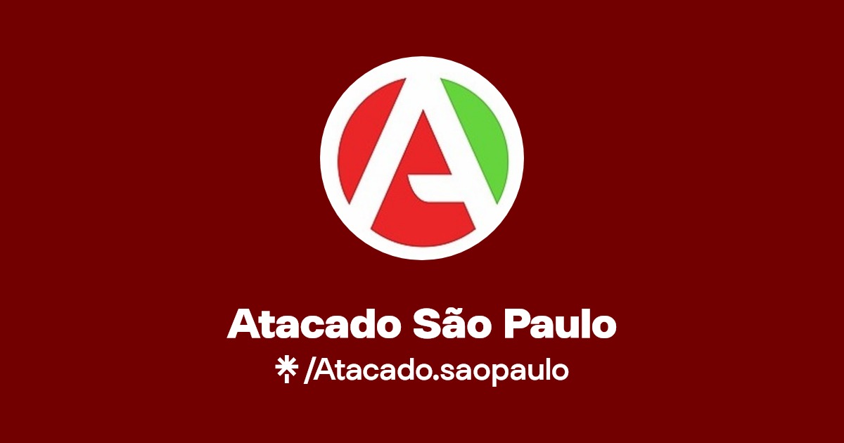 Atacado São Paulo Instagram, TikTok Linktree