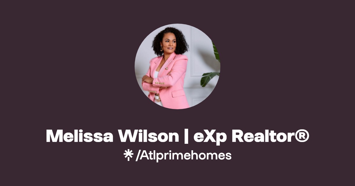 Melissa Wilson Realtor®️ Instagram, Facebook Linktree
