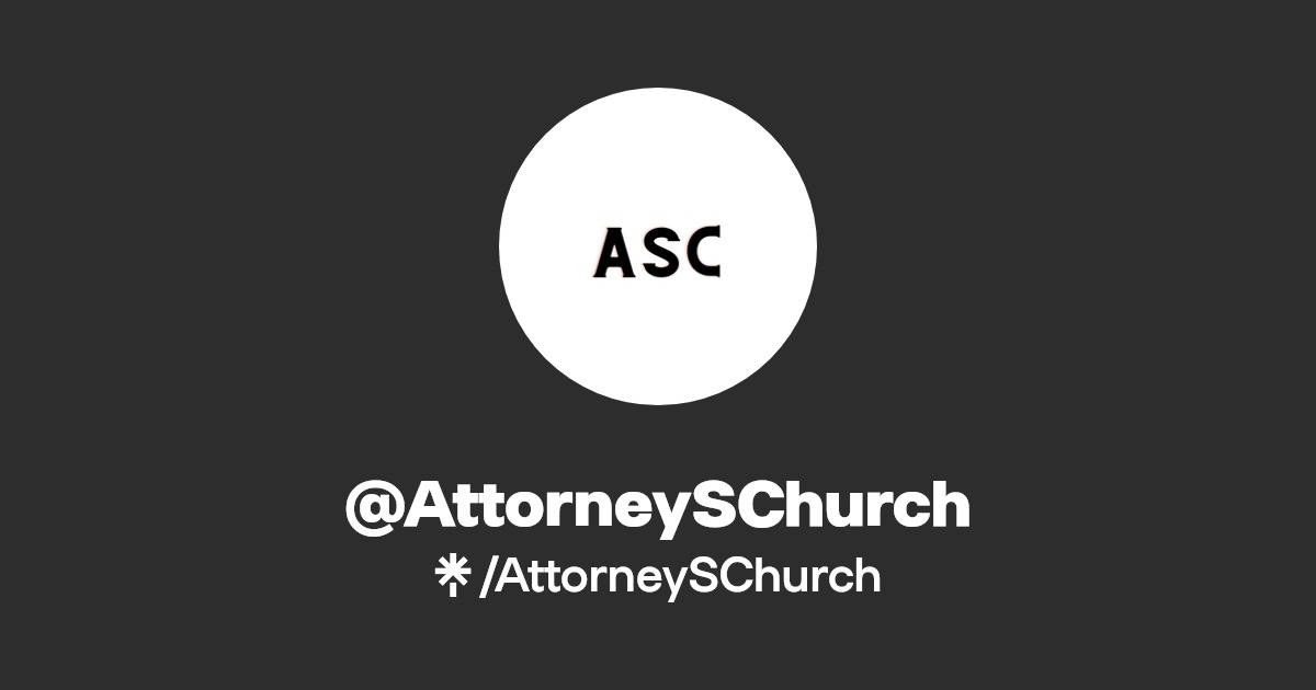 AttorneySChurch Facebook Linktree