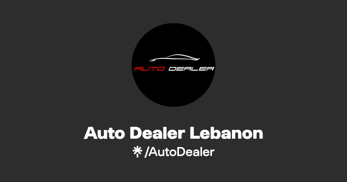Auto Dealer Lebanon Instagram Linktree