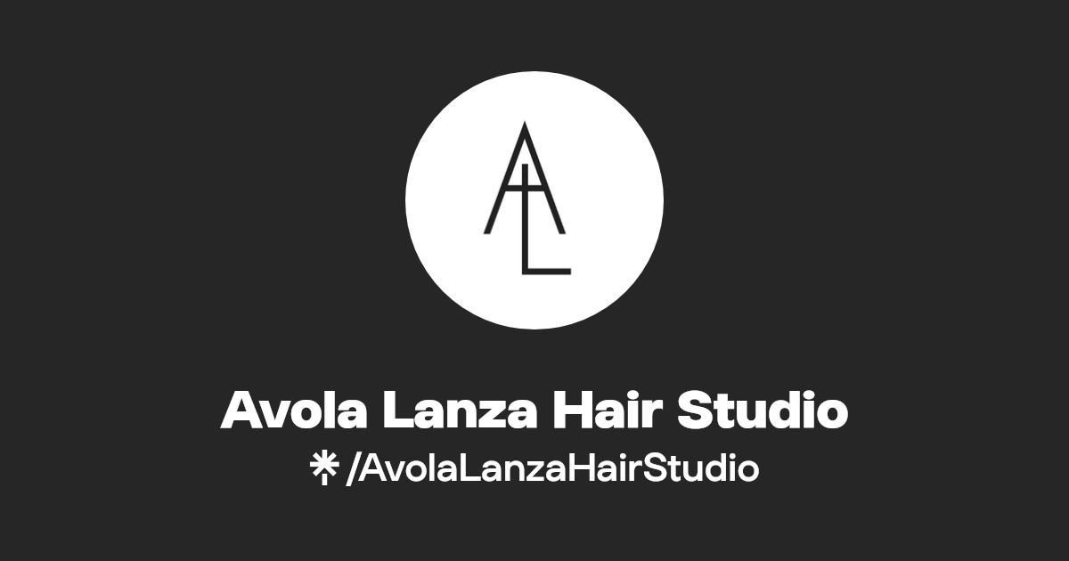 Avola Lanza Hair Studio Instagram, Facebook Linktree