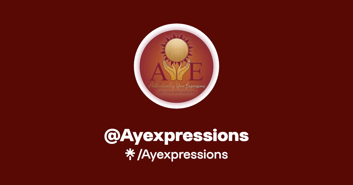Ayexpressions Instagram, Facebook Linktree