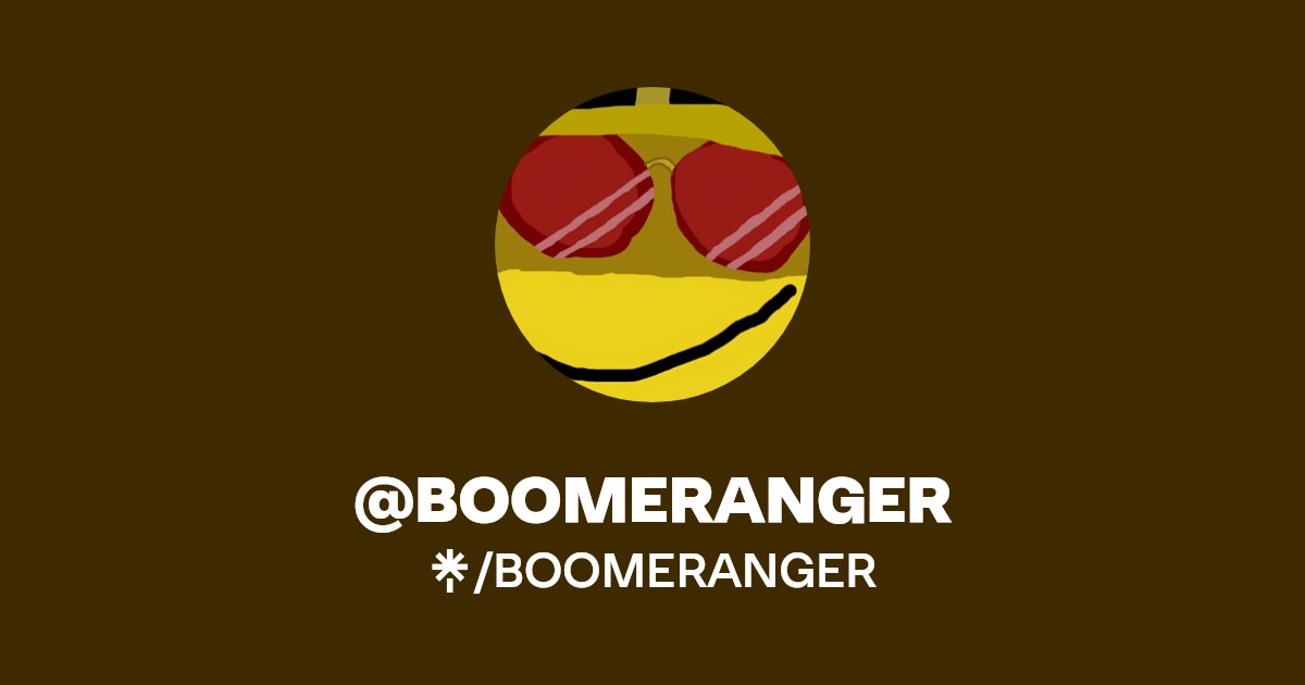 BOOMERANGER Twitter Linktree