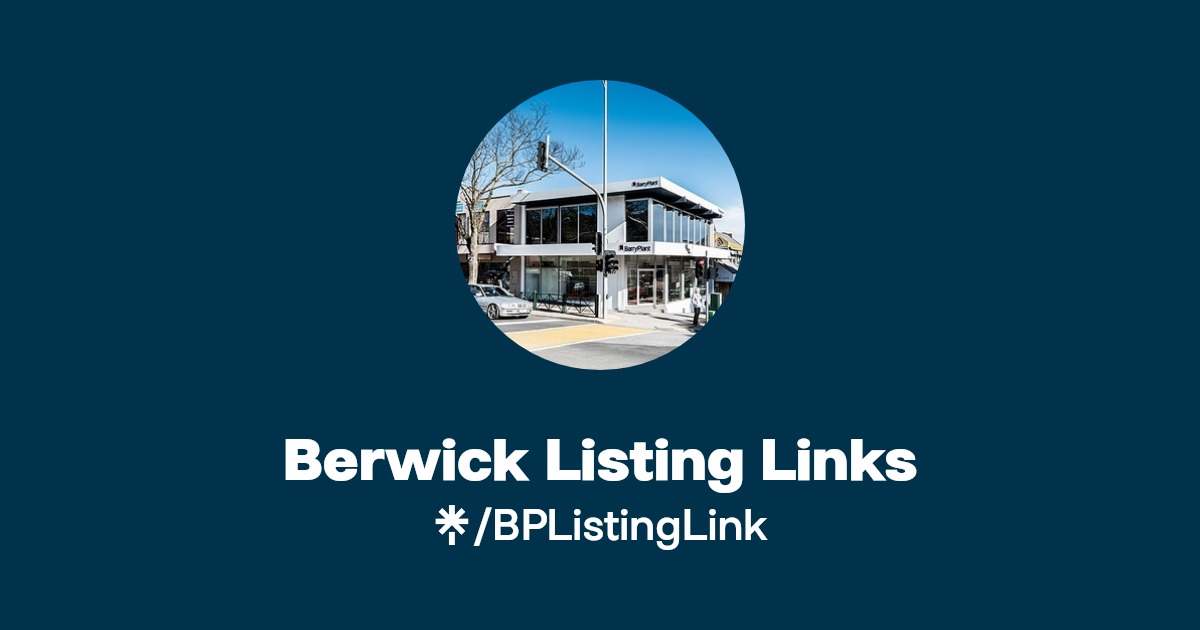 Berwick Listing Links Linktree