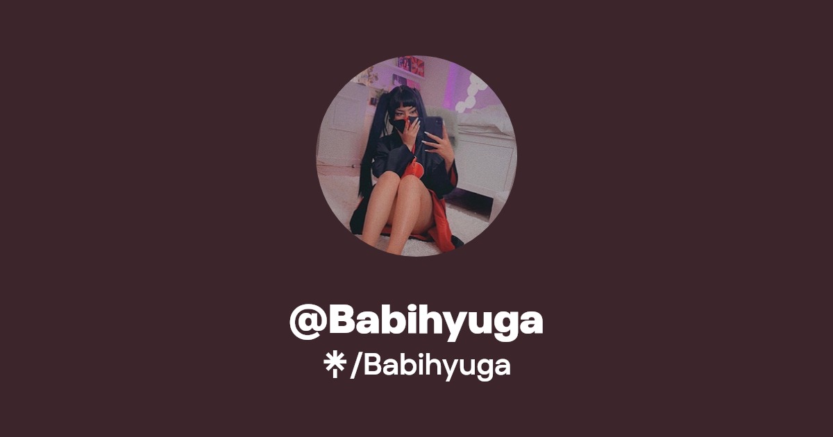 Babihyuga - Find @Babihyuga Onlyfans - Linktree