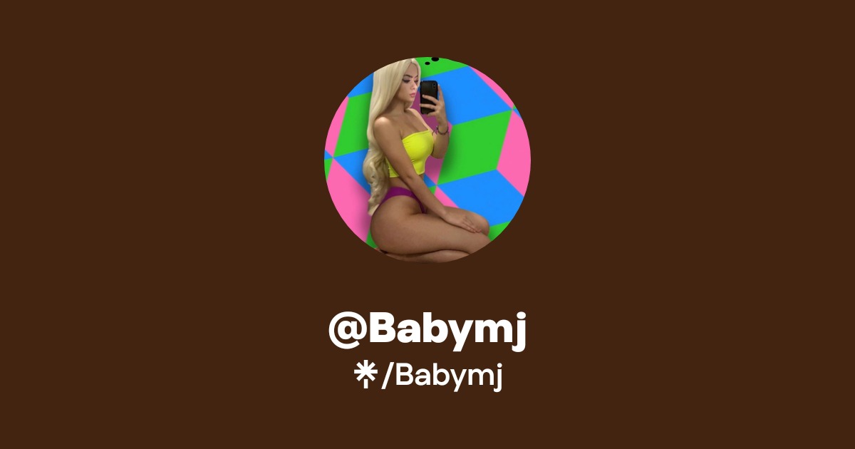 Babymj - Find @Babymj Onlyfans - Linktree