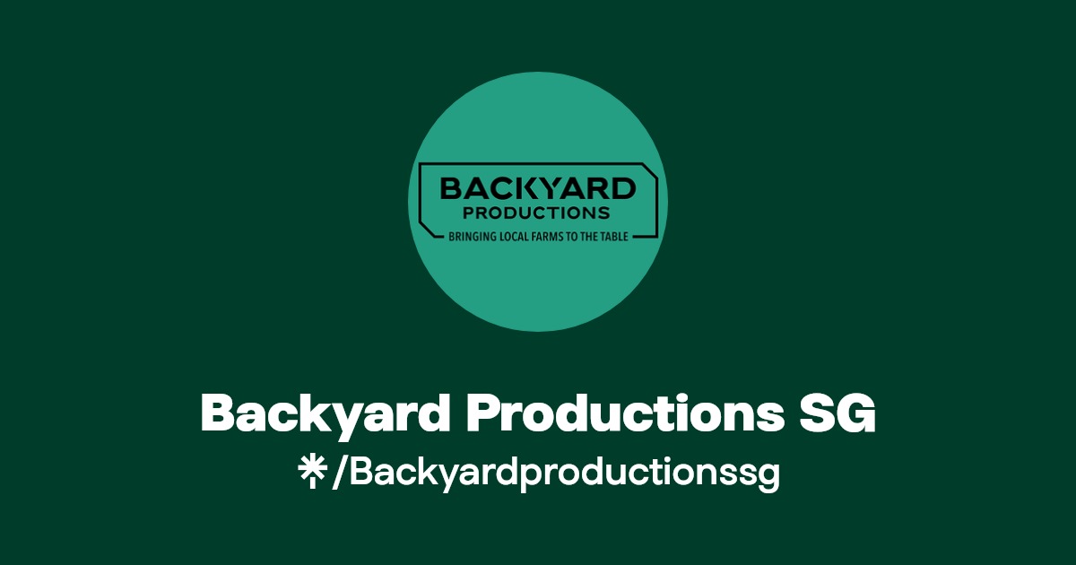 Backyard Productions SG Linktree