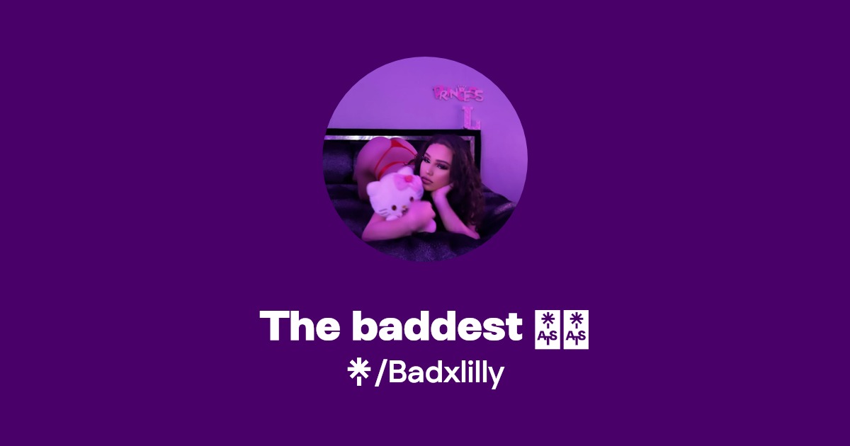 The baddest 🎀💋 - Find The baddest 🎀💋 Onlyfans - Linktree