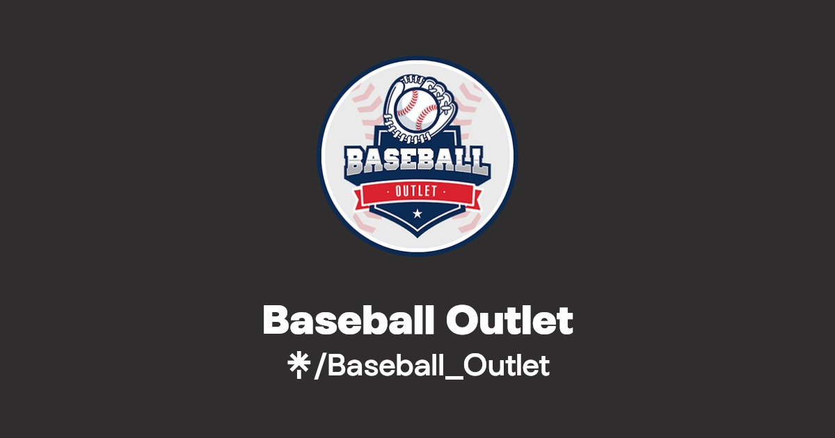 Baseball Outlet Instagram, Facebook Linktree
