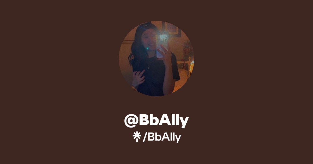 BbAlly - Find @BbAlly Onlyfans - Linktree