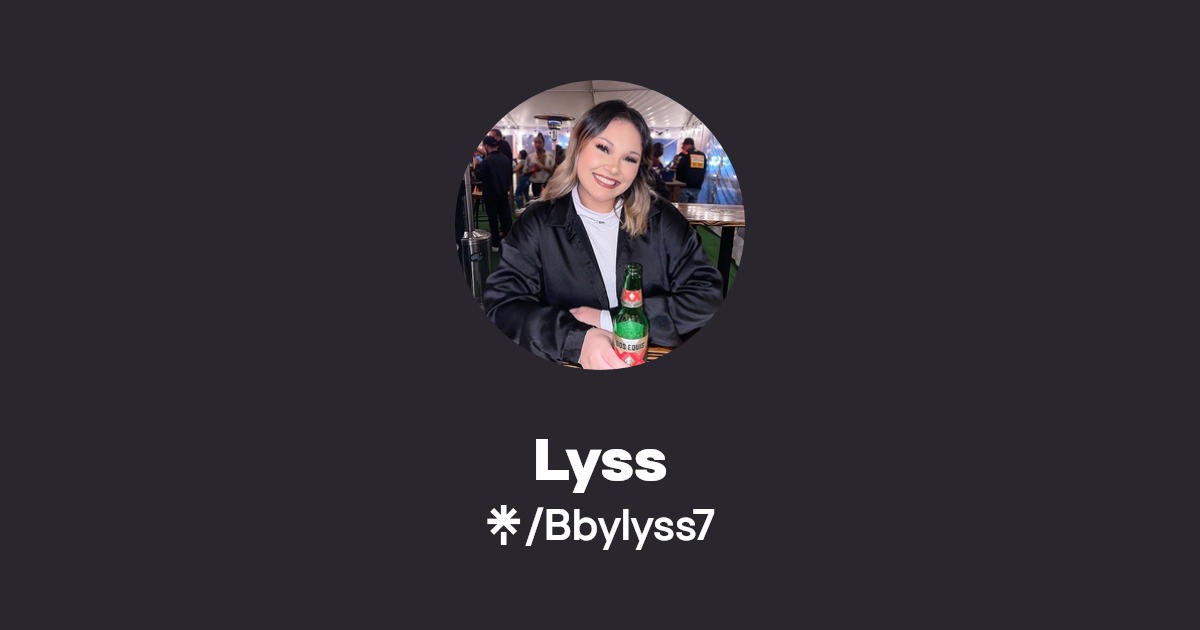 Lyss - Find Lyss Onlyfans - Linktree