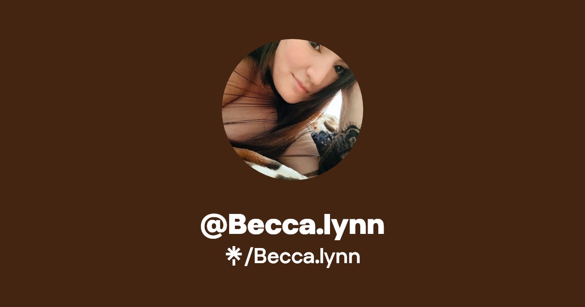Becca.lynn - Find @Becca.lynn Onlyfans - Linktree