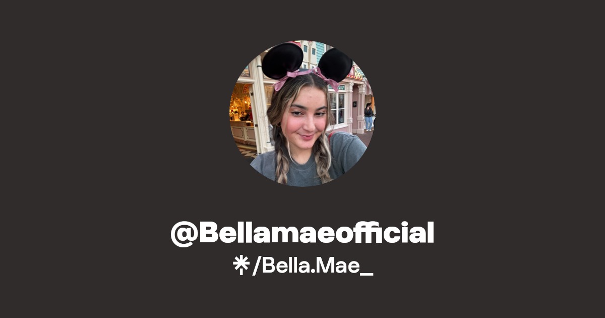 @Bellamaeofficial | Instagram | Linktree
