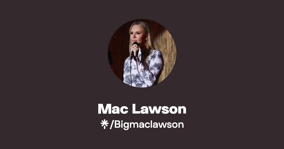 Mac Lawson - Find Mac Lawson Onlyfans - Linktree