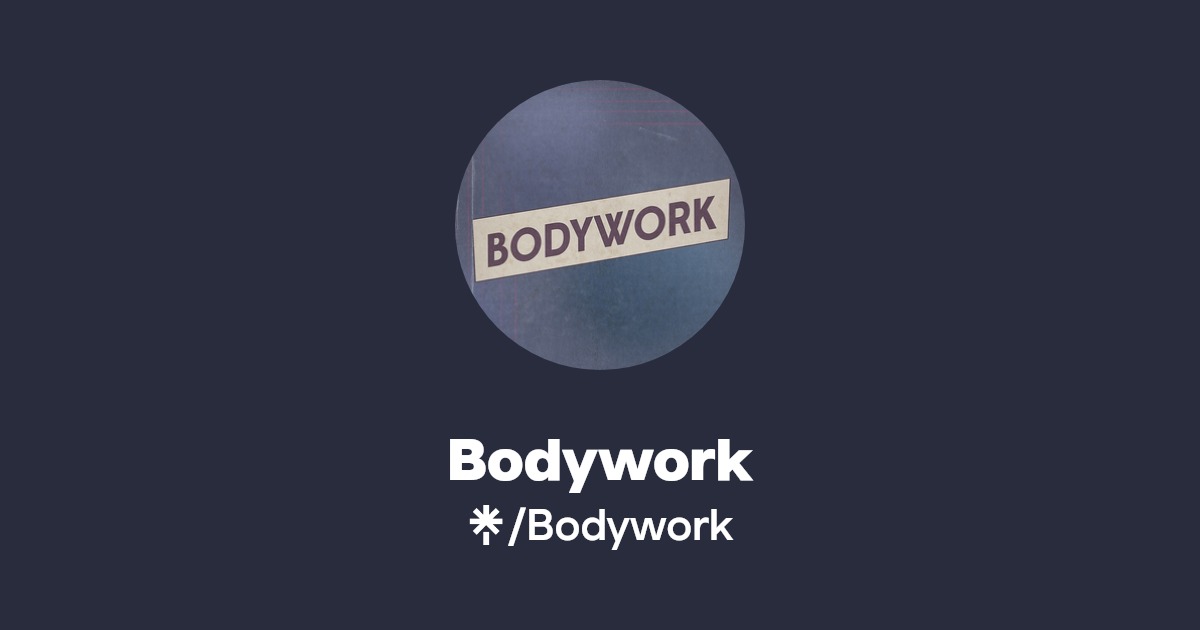 Bodywork Instagram, Facebook Linktree