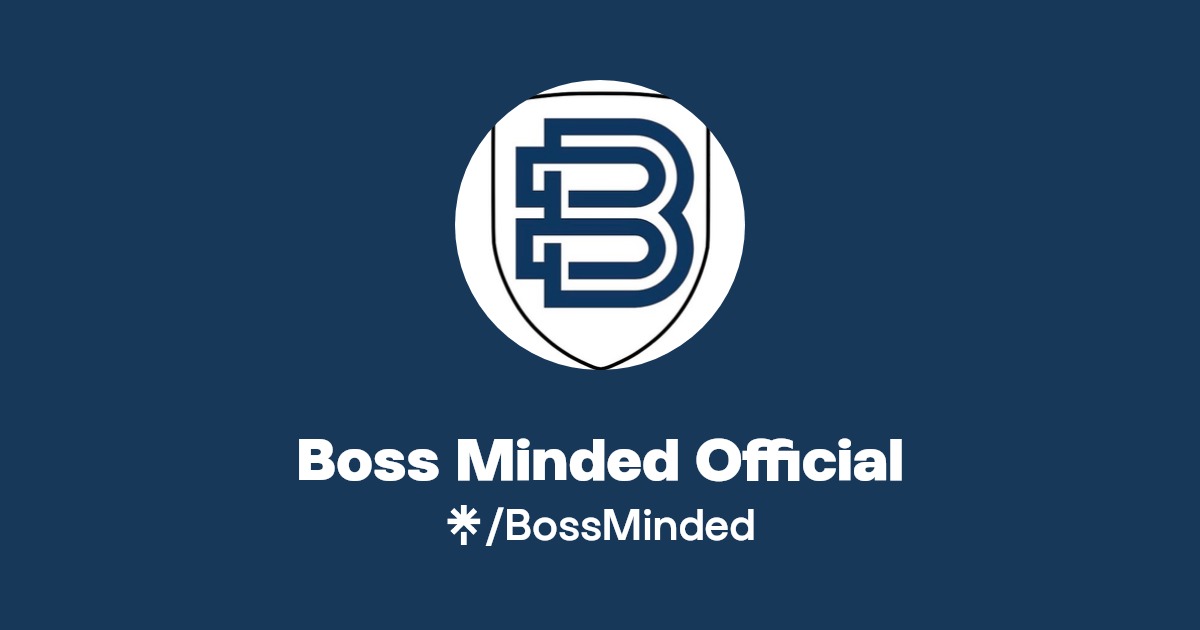 Boss Minded Official Instagram, TikTok Linktree