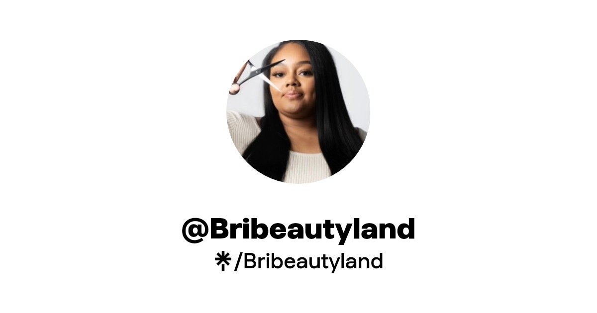Bribeautyland TikTok Linktree