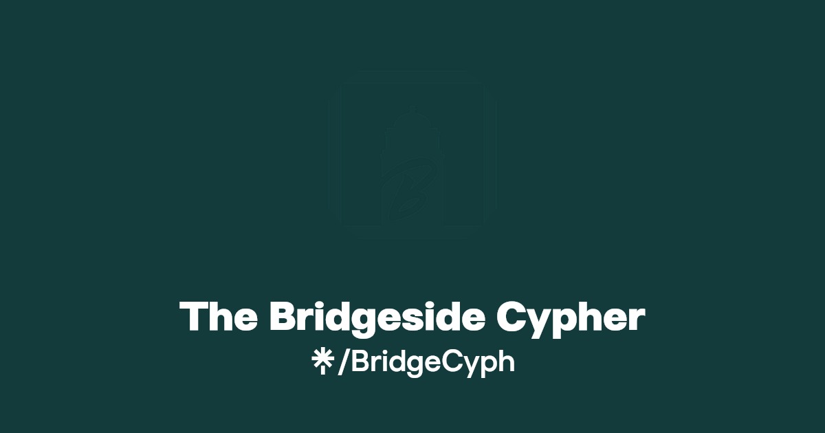 The Bridgeside Cypher Instagram, Facebook, TikTok Linktree