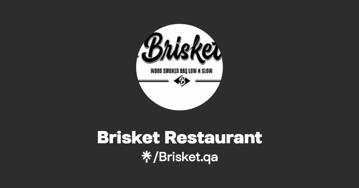 Brisket Restaurant Instagram Linktree