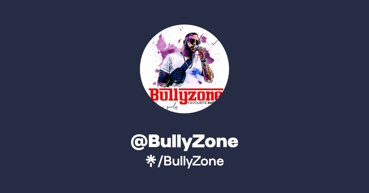 BullyZone Twitter, Instagram, Facebook, TikTok Linktree