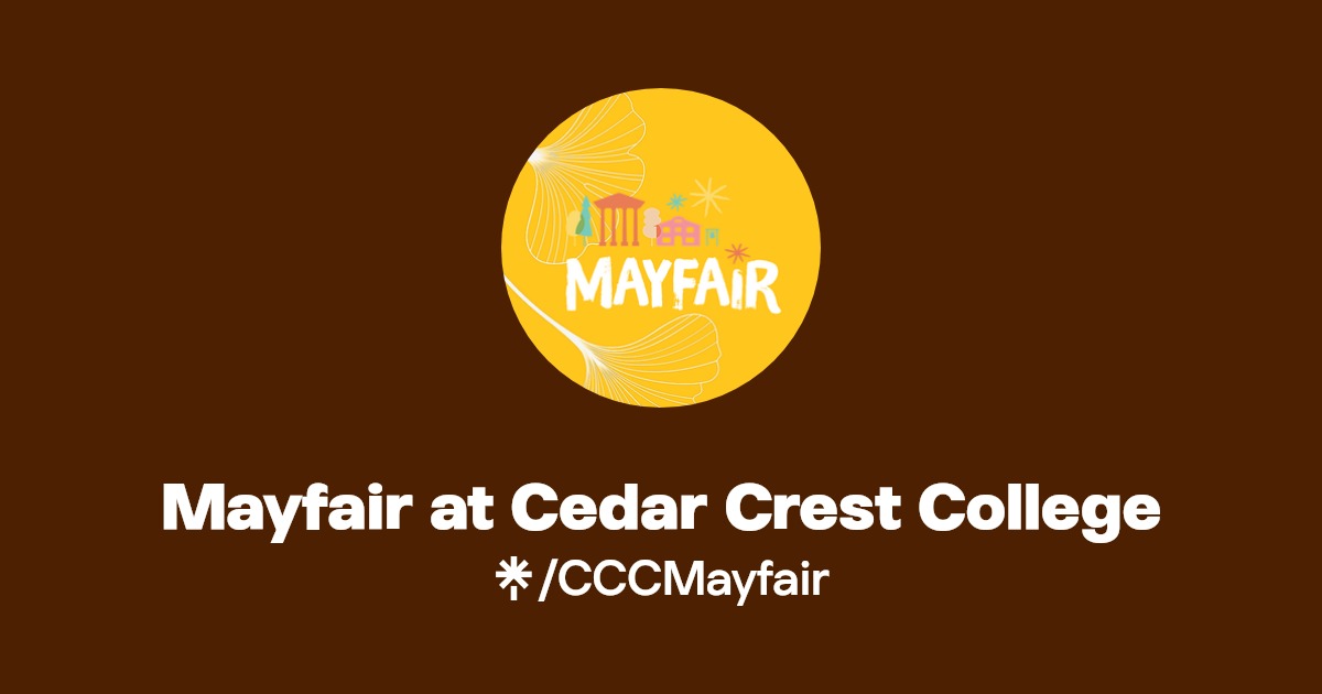 Mayfair at Cedar Crest College Facebook Linktree