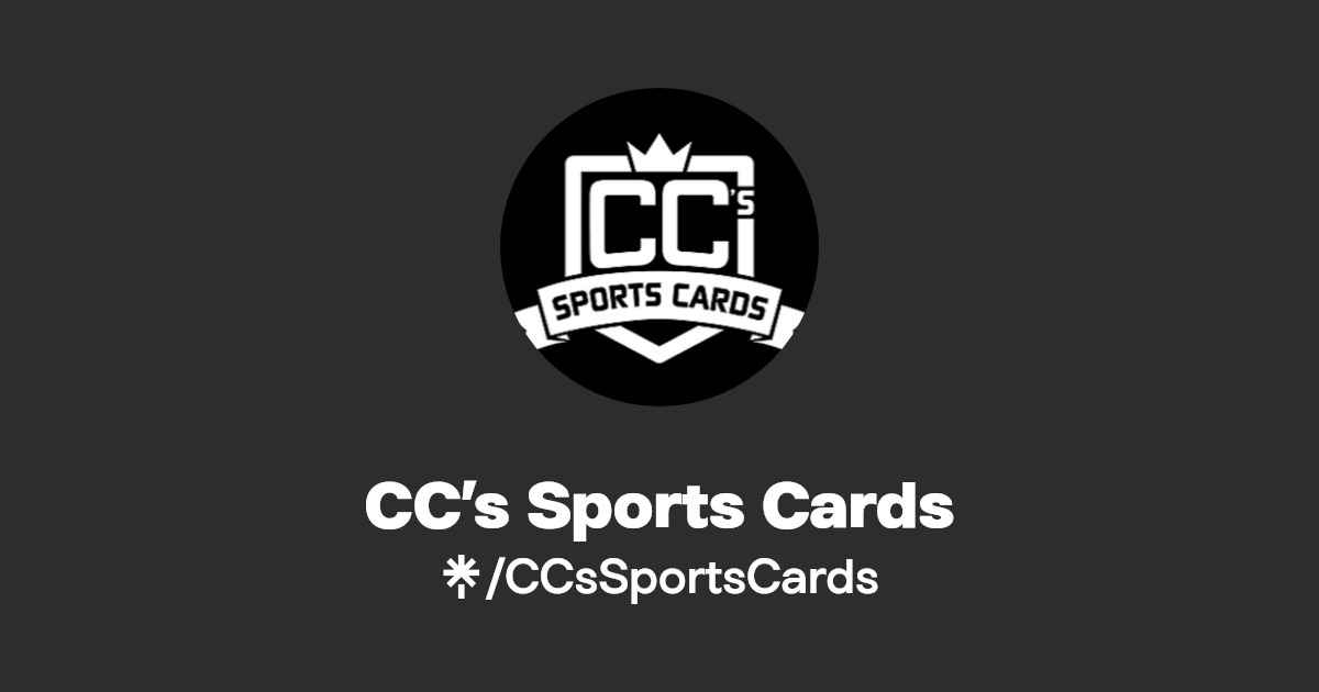 CC’s Sports Cards Instagram, Facebook, TikTok Linktree
