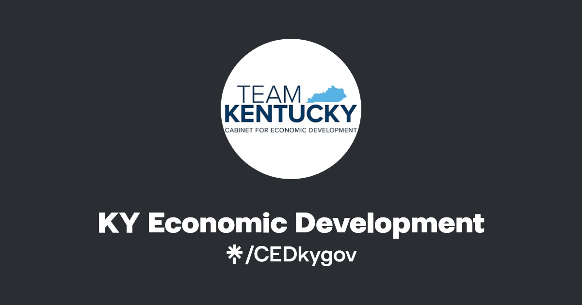 KY Economic Development Twitter, Facebook Linktree