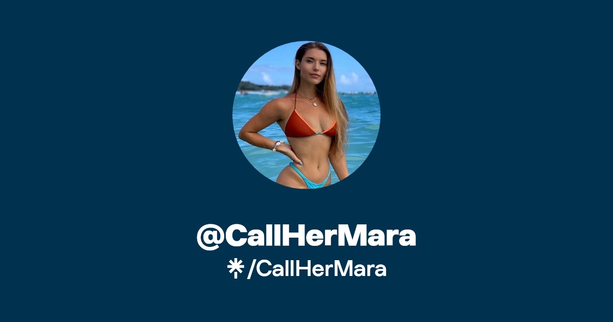 CallHerMara | Twitter, Instagram, TikTok, Twitch | Linktree