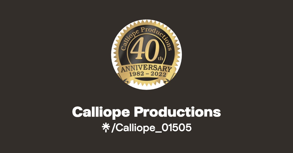 Calliope Productions Linktree