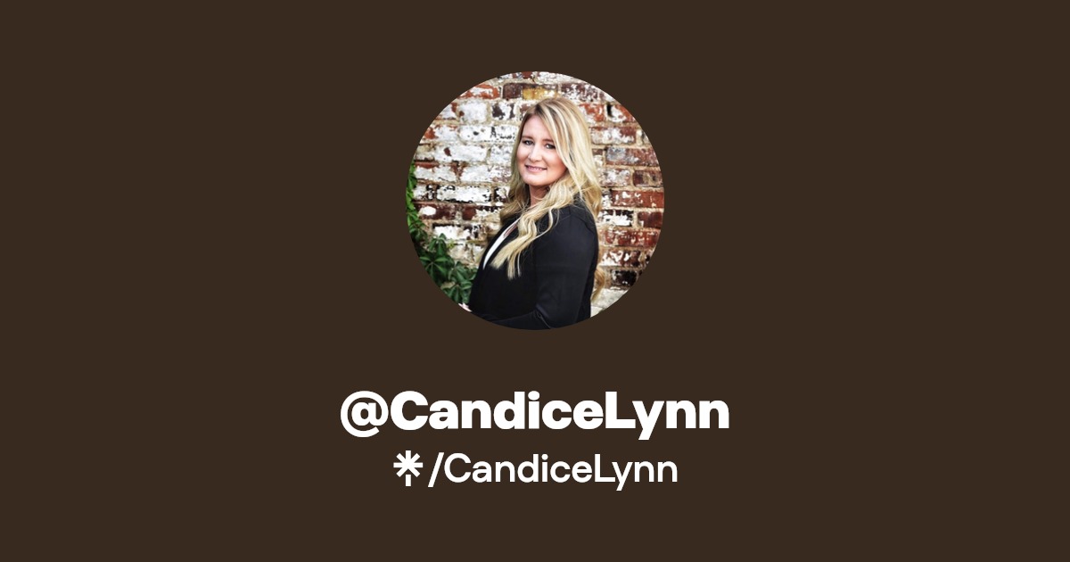 CandiceLynn | Instagram | Linktree