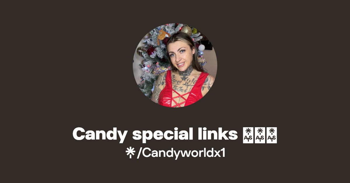 Candy special links 💨🌶️🍭 - Find Candy special links 💨🌶️🍭 Onlyfans - Linktree